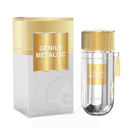 Emper Genius Metallic (Lucky Twist) EDP For Him / For Her 100 ml / 3.4 Fl. oz.
