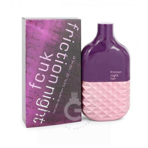 FCUK  French Connection Friction Night EDT For Her 100ml / 3.3 oz