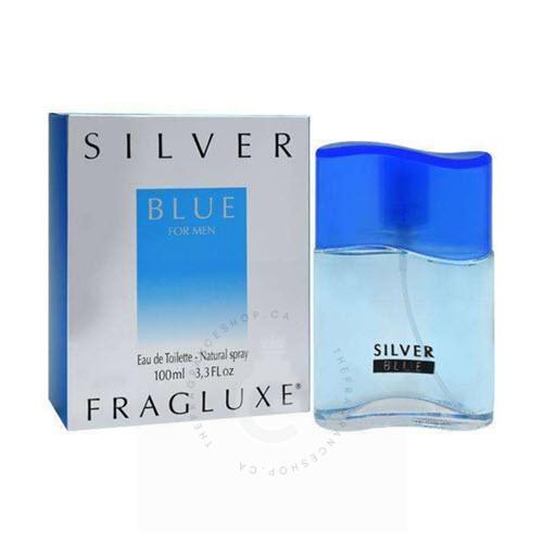 Fragluxe Silver Blue For Men EDT 100 ml / 3.3 Fl. oz. Fragluxe Silver Blue For Men EDT 100 ml / 3.3 Fl. oz.