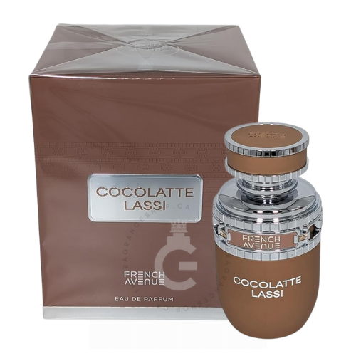 Fragrance World French Avenue Cocolatte Lassi EDP For Him / Her 100 ml / 3.4 Fl. oz.