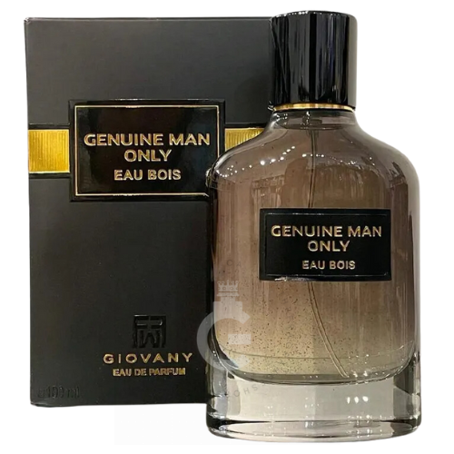 Fragrance World Genuine Man Only Eau Bois For Him EDP 100 ml / 3.4 Fl. oz.