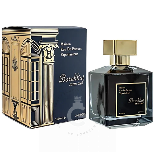 Fragrance World Maison Barakkat Satin Oud (Oud Satin Mood Twist) EDP For Him / Her 100 ml / 3.4 Fl. oz.
