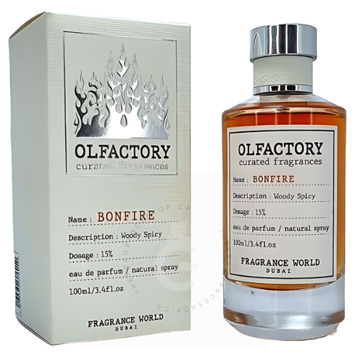 Fragrance World Olfactory Bonfire For Him / Her EDP 100 ml / 3.4 Fl. oz.