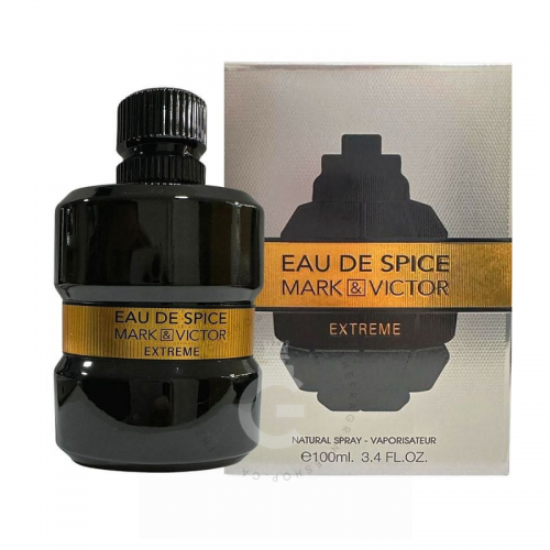 Fragrance World Mark & Victor Eau De Spice Extreme EDP For Him 100ml / 3.4Fl.oz