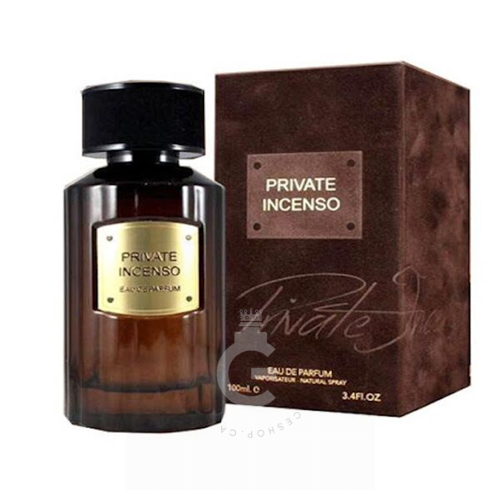 Fragrance World Private Incenso EDP For Him 100ml / 3.4Fl.oz