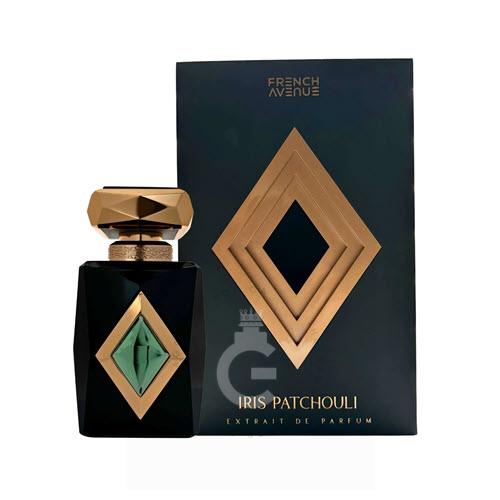 Fragrance World French Avenue Iris Patchouli Extrait De Parfum  For Him / Her 100 ml 3.4 Fl.-oz.