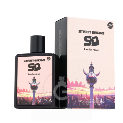 Street Origins Berlin Rave EDP For Him / Her 75 ml / 2.5 Fl. oz.