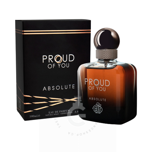 Fragrance World Proud Of You  Absolute (Stronger With You Absolute Twist)EDP For Him 100ml / 3.4Fl.oz