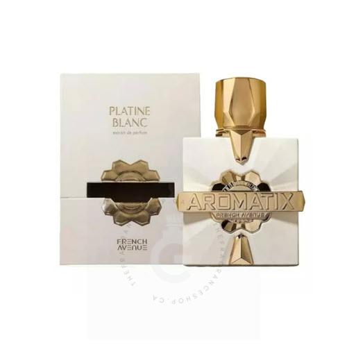 Fragrance World French Avenue Aromatix Platine Blanc EDP For Him 100 ml / 3.4 Fl. oz.