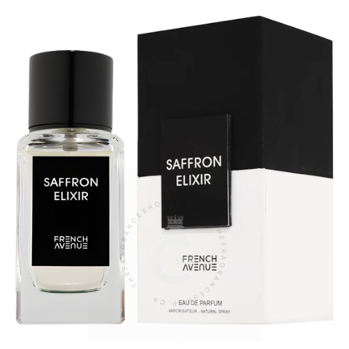 Fragrance World French Avenue Saffron Elixir EDP For Him / Her 100 ml / 3.4 Fl. oz.