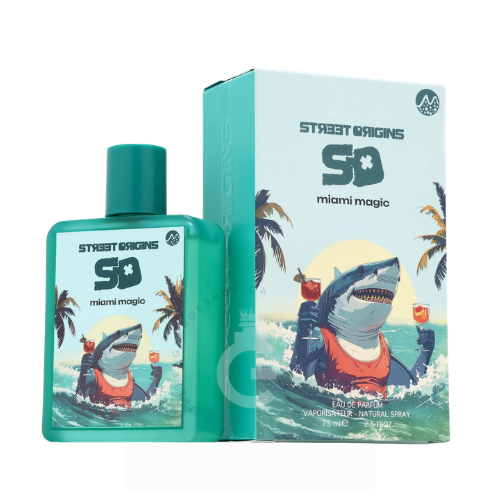 Street Origins Miami Magic EDP For Him / Her 75 ml / 2.5 Fl. oz.