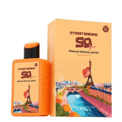 Street Origins Bisous Bisous, Paris Extrait For Him / Her 75 ml / 2.5 Fl. oz.