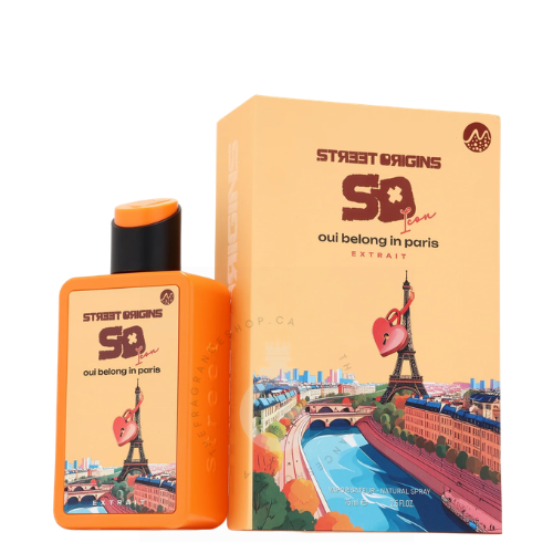 Street Origins Oui Belong in Paris Extrait For Him / Her 75 ml / 2.5 Fl. oz.