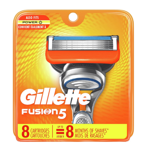 Gillette Fusion5 Men's Razor Blades 8 Cartridges