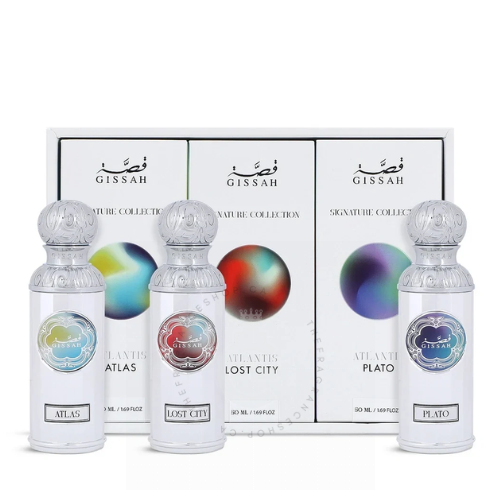 Gissah Atlantis 3pc Giftset for Him / Her 50 ml / 1.7 Fl. oz.