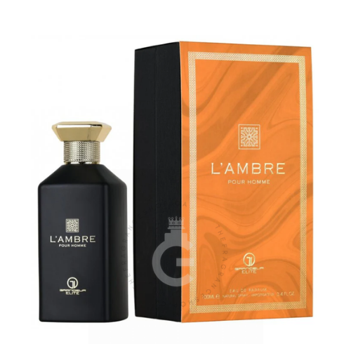 Grandeur Elite L'Ambre Pour Homme (Tygar Twist) EDP For Him 100 ml / 3.4 Fl. oz.