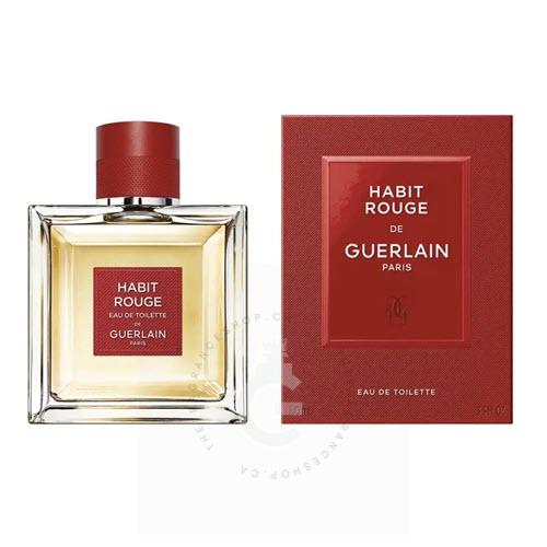 Guerlain Habit Rouge De Guerlain Paris EDT For Him 100 ml / 3.3 Fl. oz.