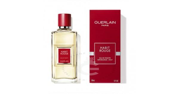 Guerlain Habit Rouge EDT For Him 100mL - Habit Rouge