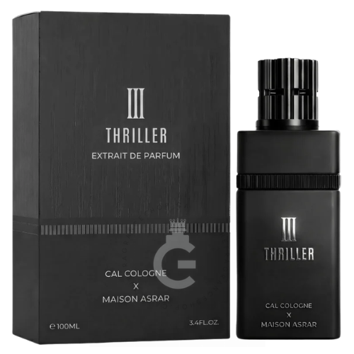Maison Asrar X Cal Cologne III Thriller Extrait De Parfum For Him / Her 100 ml / 3.4 Fl. oz.