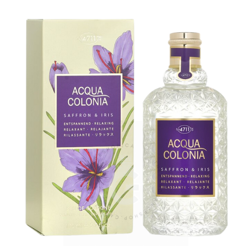 4711 Acqua Colonia Saffron & Iris EDC For Him / Her 170 ml / 5.7 Fl. oz.