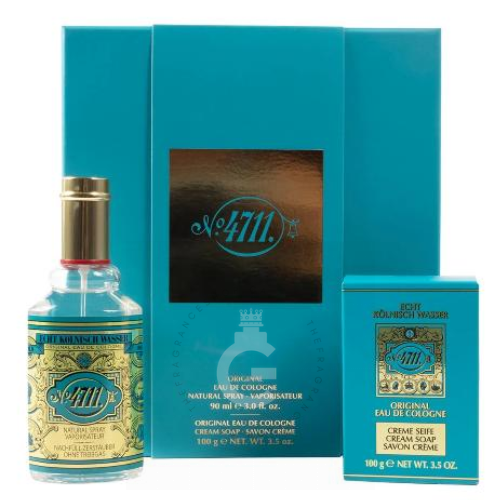4711 Original Echt Kolnisch Wasser EDC 90ml 2pc Giftset For Him / Her