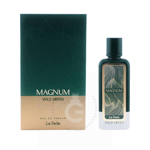 Khadlaj La Fede Magnum Wild Green For Him 100 ml / 3.4 Fl. oz.