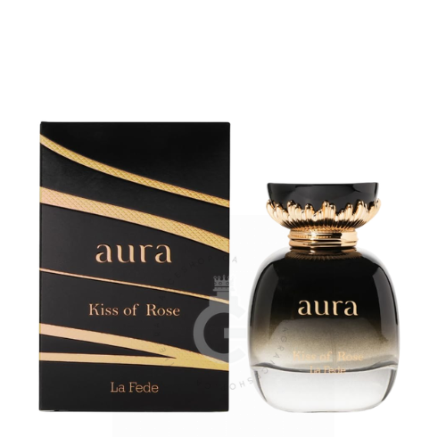 Khadlaj La Fede Aura Kiss of Rose For Her 100ml / 3.4 Fl. oz.