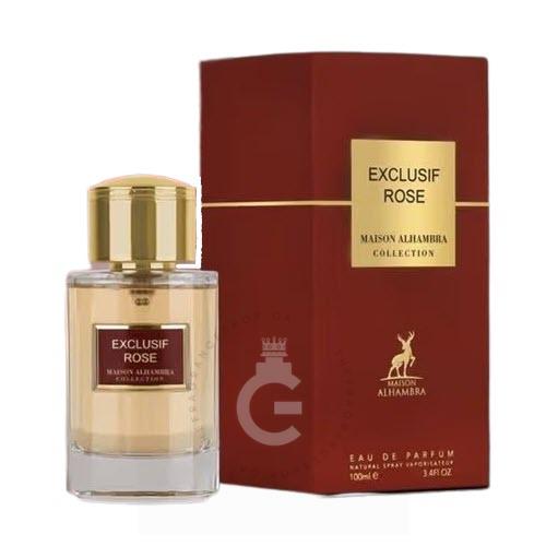 Lattafa Alhambra Exclusif Rose EDP For Him / Her 100 ml / 3.4 Fl. oz.