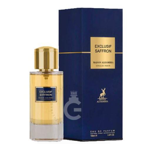 Lattafa Alhambra Exclusif Saffron EDP For Him / Her 100 ml / 3.4 Fl. oz.