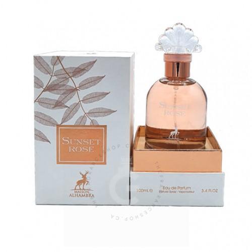 Lattafa Alhambra Sunset Rose EDP For Him / Her 100 ml / 3.4 Fl. oz.