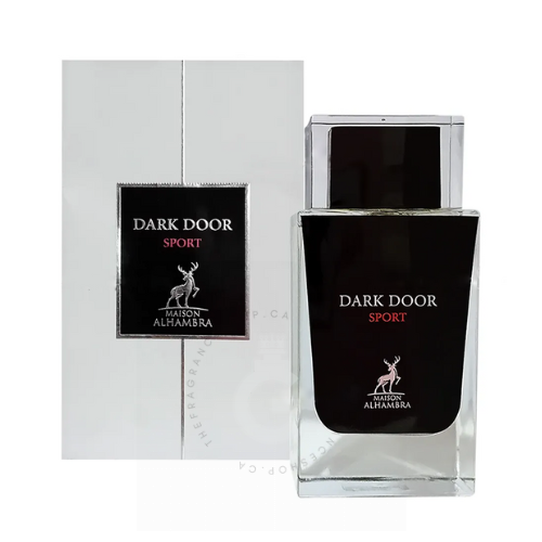 Lattafa Maison Alhambra Dark Door Sport EDP For Him / Her 100 ml / 3.4 Fl. oz.
