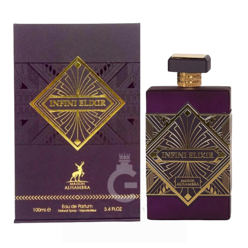 Lattafa Maison Alhambra Infini Elixir EDP For Him / Her 100 ml / 3.4 Fl. oz.