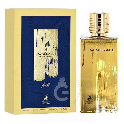 Lattafa Maison Alhambra Minerale Gold EDP For Him / Her 100 ml / 3.4 Fl. oz.