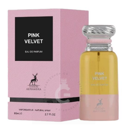 Lattafa Maison Alhambra Pink Velvet (Rose Prick Twist)  EDP For Her 80 ml / 2.7 Fl. oz.