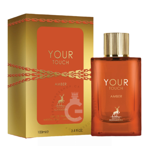 Lattafa Maison Alhambra Your Touch Amber (Stronger with you Amber Twist ) EDP For Him / Her 100 ml / 3.4 Fl. oz.