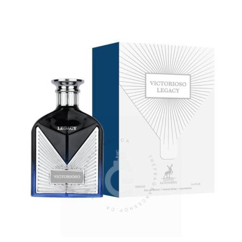Lattafa Alhambra Victorioso Legacy EDP For Him 100mL / 3.4oz Lattafa Alhambra Victorioso Legacy EDP For Him 100mL / 3.4oz