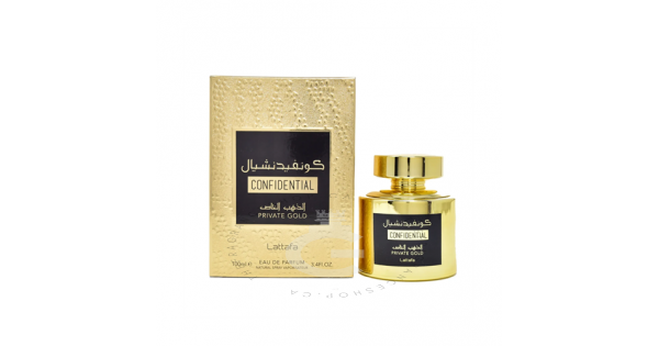 Lattafa Confidential Gold ( Erba Pura ) EDP For Him / Her 100 ml