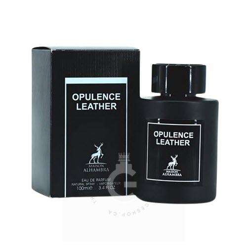 Lattafa Maison Alhambra Opulence Leather (Formerly Amber & Leather) EDP For Him 100ml / 3.4 Fl. Oz.