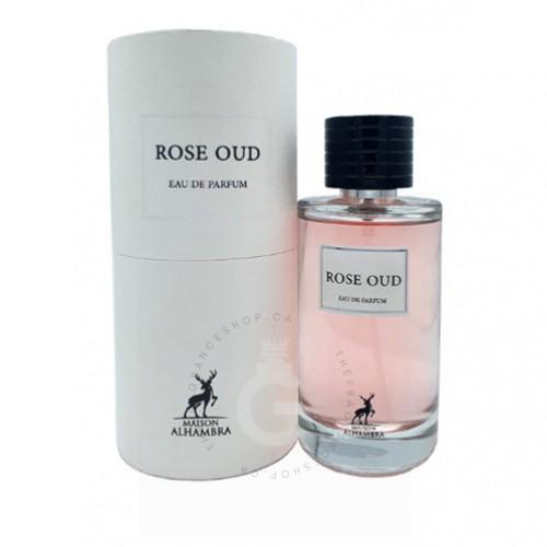 Lattafa Alhambra Rose Oud EDP For Him / Her 100 ml / 3.4 Fl. oz.