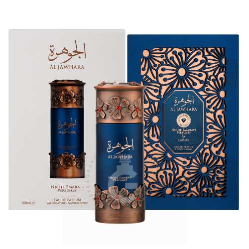 Lattafa Niche Emarati Perfumes Al Jawhara EDP For Him / Her 100 ml / 3.4 Fl. oz.