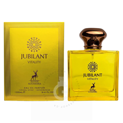 Lattafa Maison Alhambra Jubilant Vitality EDP For Him/ Her 100 ml / 3.4 Fl. oz.
