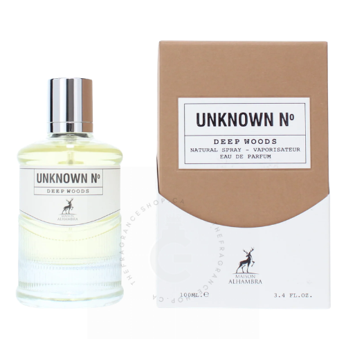 Lattafa Maison Alhambra Unknown No Deep Woods EDP For Him / Her 100 ml / 3.4 Fl. oz.
