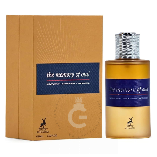 Lattafa Maison Alhambra The Memory of Oud ( Oud Maracuja )EDP For Him / Her 60ml / 2.0oz