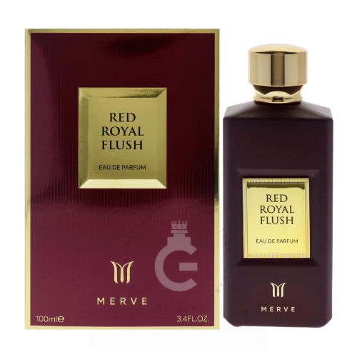 Merve Red Royal Flush EDP For Him / Her 100 ml / 3.4 Fl. oz.