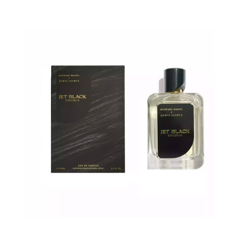 Michael Malul X Gents Scents Jet Black Enigma EDP For Him 100ml