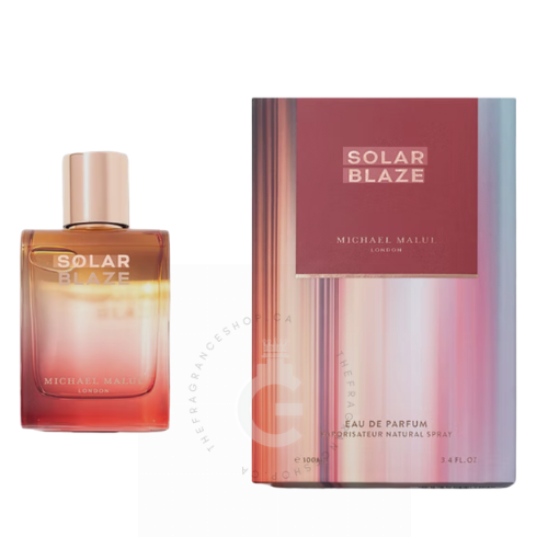 Michael Malul Solar Blaze EDP For Him / Her 100ml / 3.4 Fl. oz. 