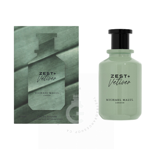 Michael Malul London Zest+Vetiver EDP For Him 100ml / 3.4 Fl.Oz.