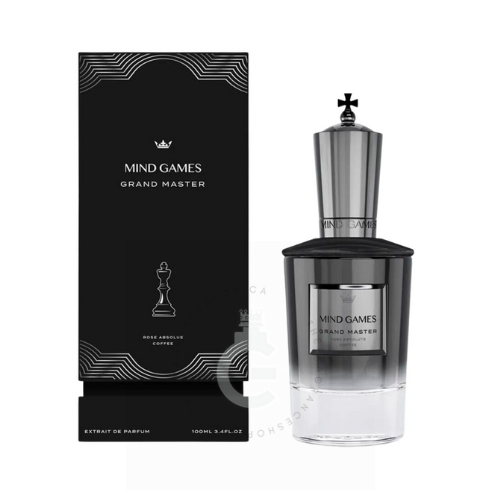 Mind Games Grand Master Rose Absolute Coffee Extrait De Parfume For Him / Her 100 ml / 3.4 Fl. oz. 