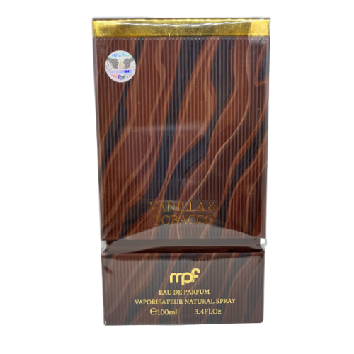 MPF Vanilla And Tobacco EDP For Him / Her 100ml / 3.4oz