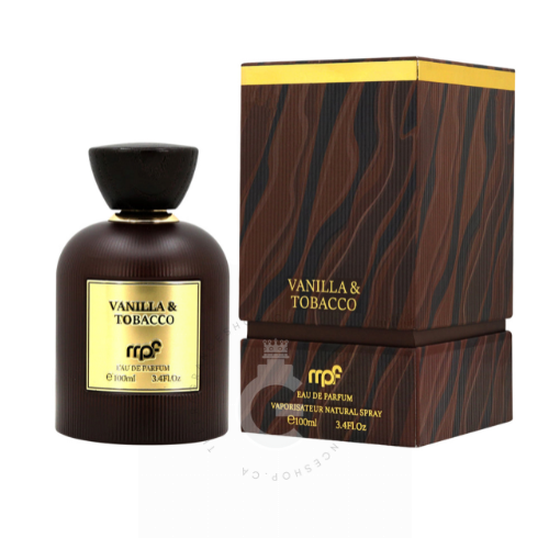 My Perfumes MPF Vanilla And Tobacco EDP For Him / Her 100ml / 3.4oz